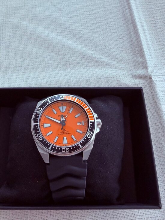 Seiko Other - Seiko Prospex "Orange Samurai" SRPC07 – Discontinued Collector’s Piece